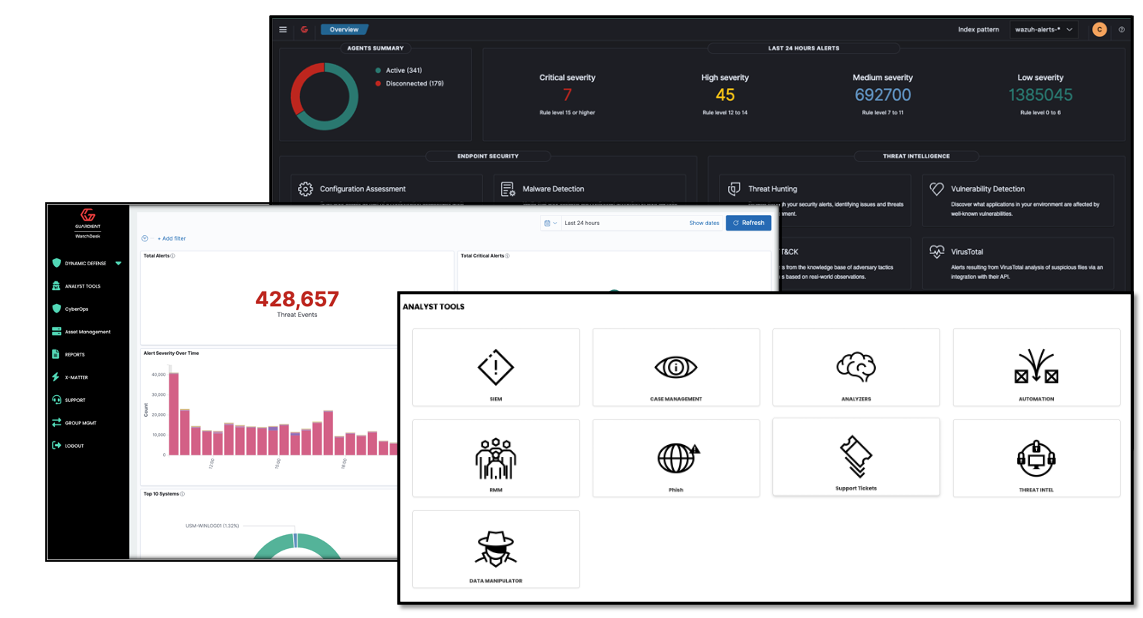 Cybersecurity Platform Screenshot